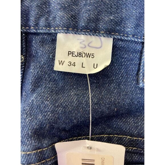 Bulwark Men's Flame-Resistant Heavyweight Denim Work Jeans Blue Size 34 NWT - Picture 4 of 6